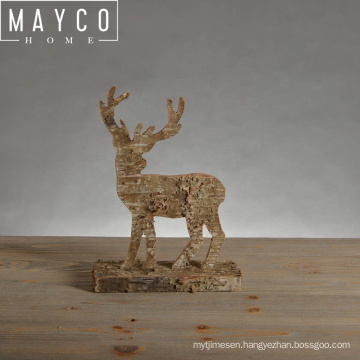 Mayco Modern Wood Craft Animals Art Wholesale Home Decoration Accessories